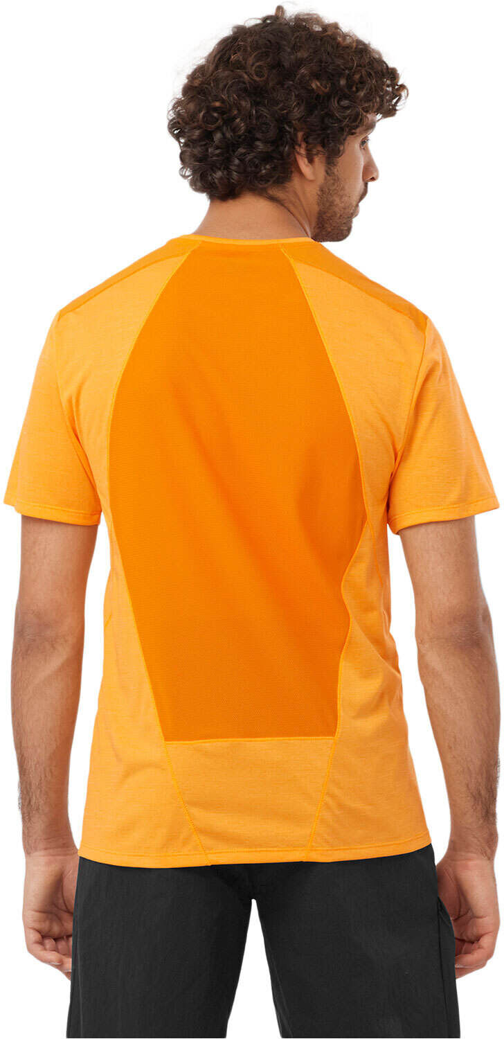 Salomon outline camiseta montaña manga corta hombre Naranja (M)