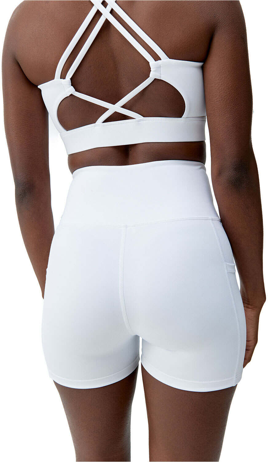 Born Living Yoga cira pantalones yoga Blanco (M)