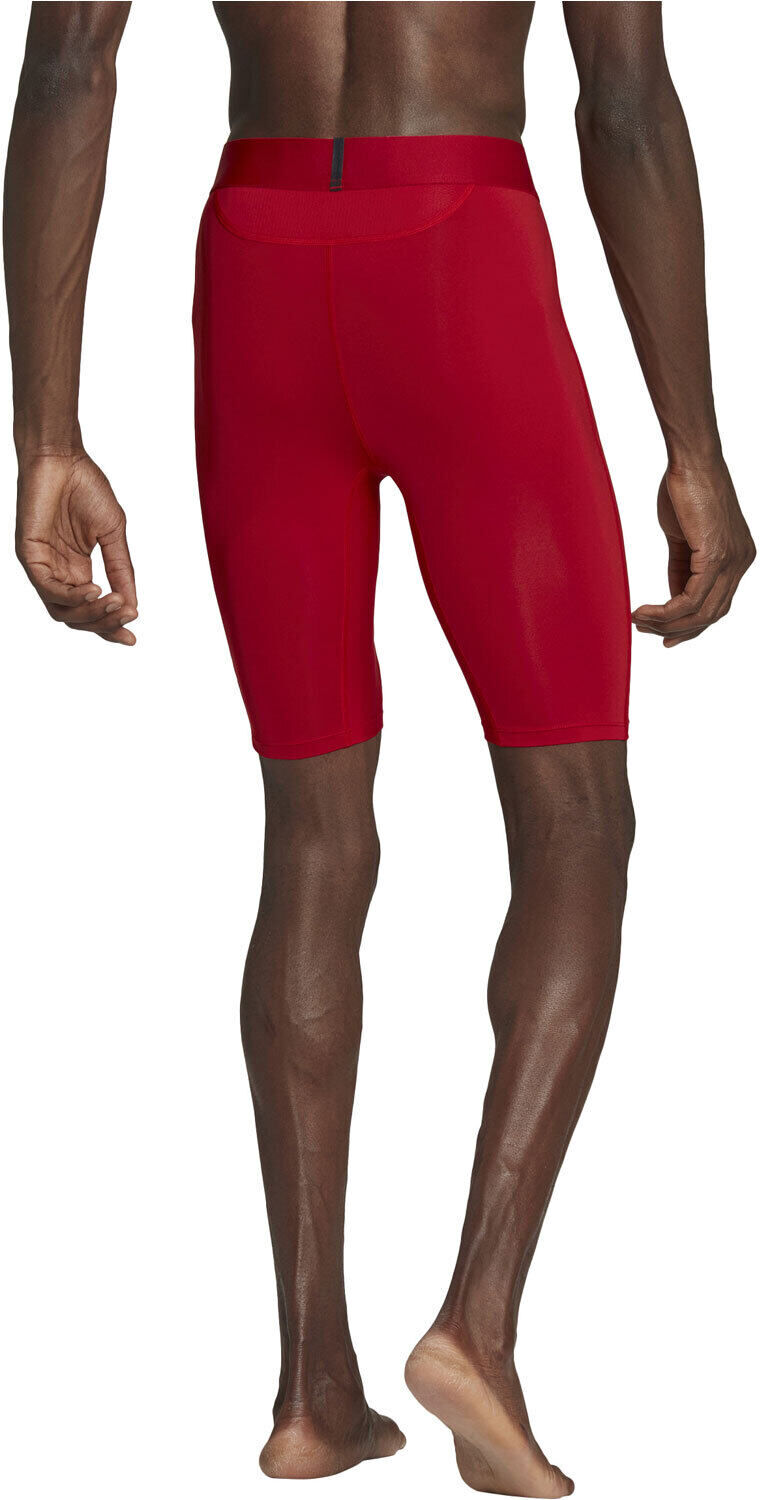 Adidas techfit pantalón futbol calentador Rojo (S)