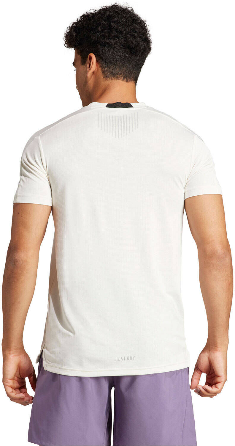 Adidas d4t camiseta fitness hombre Blanco (XXL)