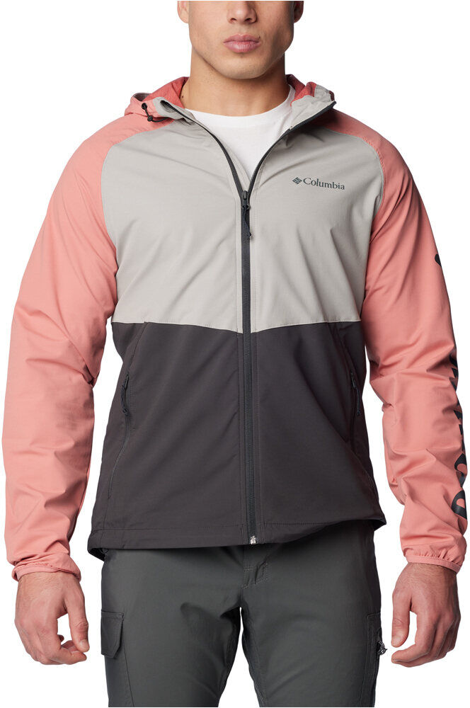 Columbia panther creek chaqueta softshell hombre Gris (L)