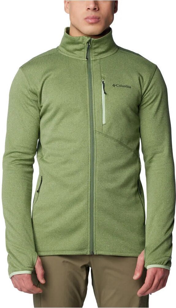 Columbia park view forro polar hombre Verde (M)