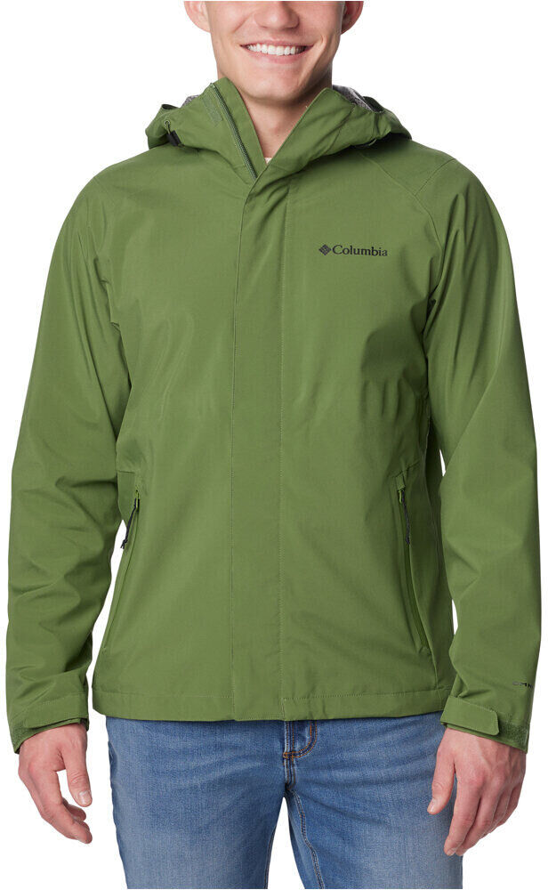 Columbia earth explorer chaqueta impermeable hombre Verde (S)