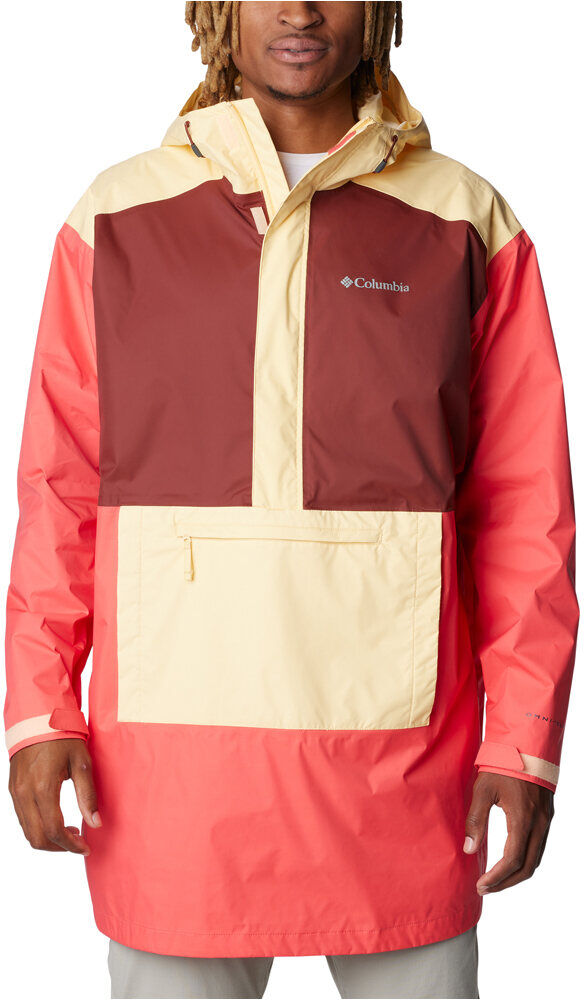 Columbia ten falls poncho poncho montaña Rojo (S)