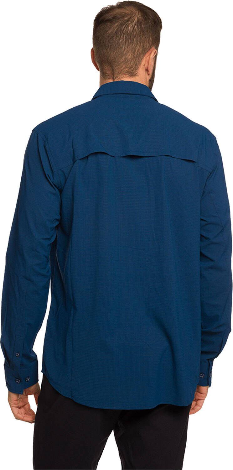 Trango vignemale camisa montaña manga larga hombre Azul (S)