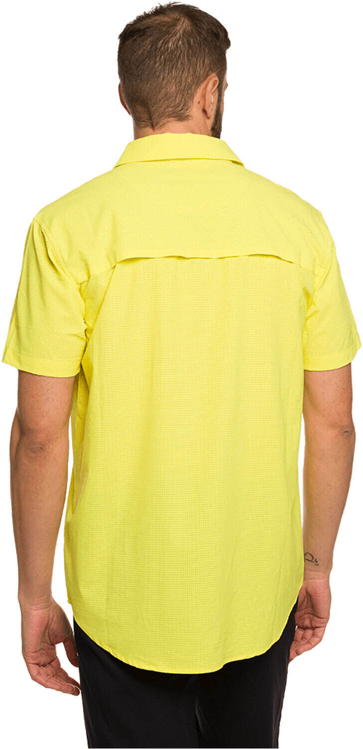 Trango esera camisa montaña manga larga hombre Amarillo (L)