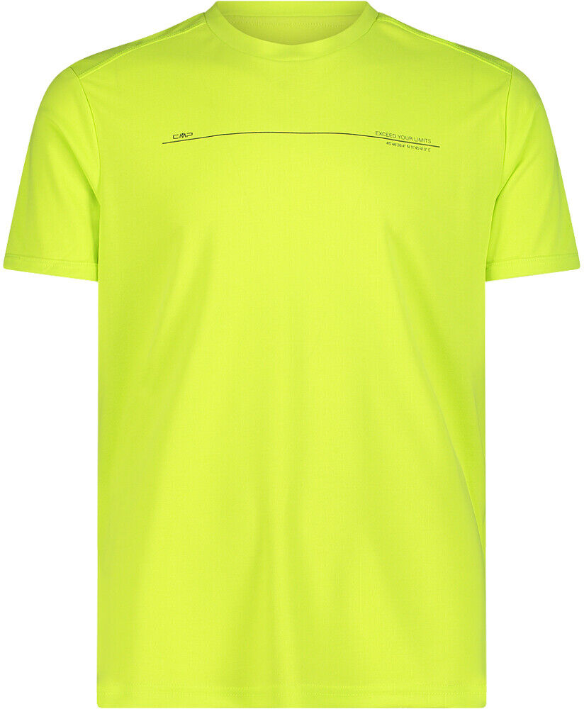 Cmp man t-shirt camiseta montaña manga corta hombre Amarillo (52)