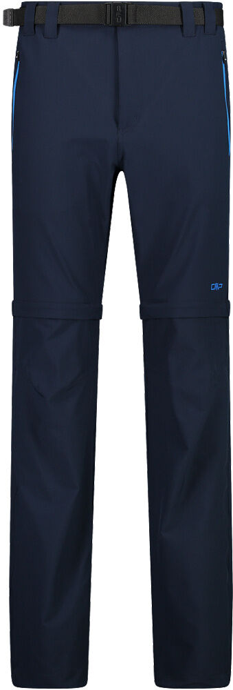 Cmp man zip off pant pantalón montaña hombre Azul (54)