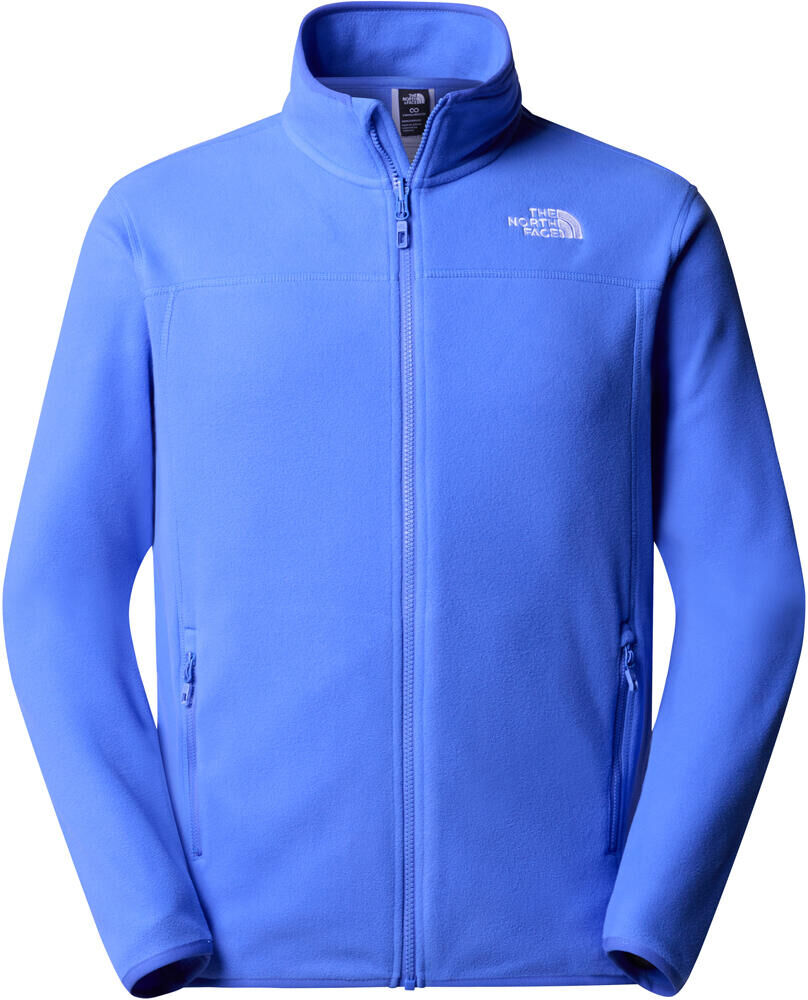 The North Face 100 glacier full zip forro polar hombre Azul (M)