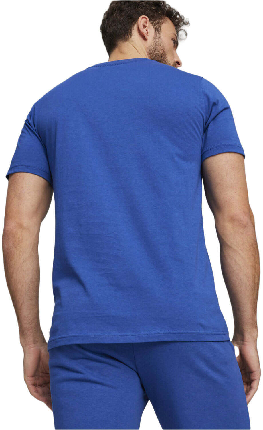 Puma individual camiseta tenis manga corta hombre Azul (XXL)