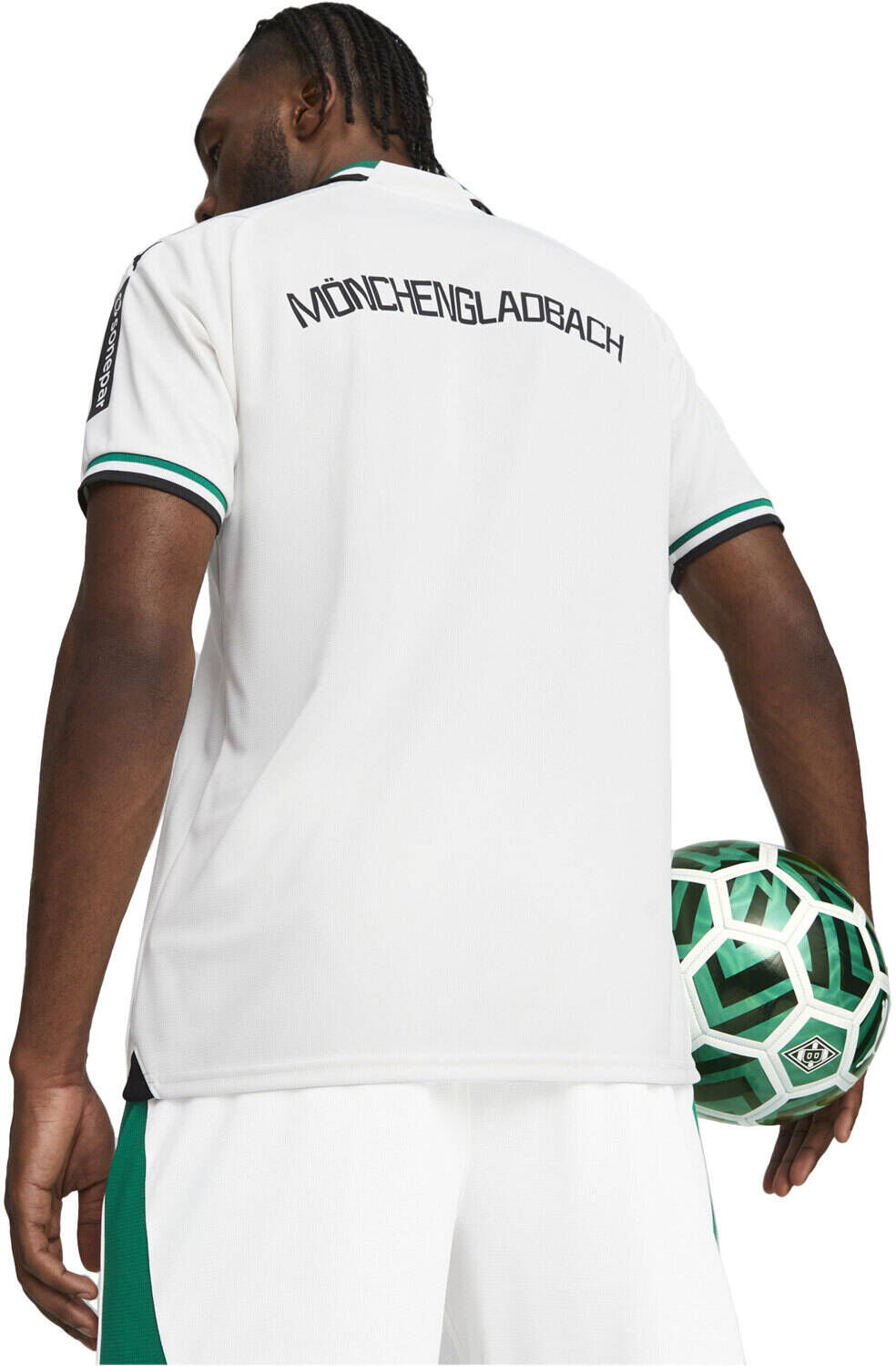 Puma borussia mgb 23/24 primera equipacion camiseta de fútbol oficiales Blanco (XS)