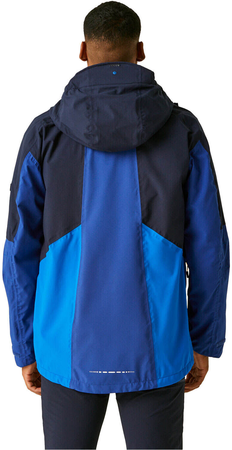 Regatta raddick ii chaqueta impermeable hombre Azul (XXXL)