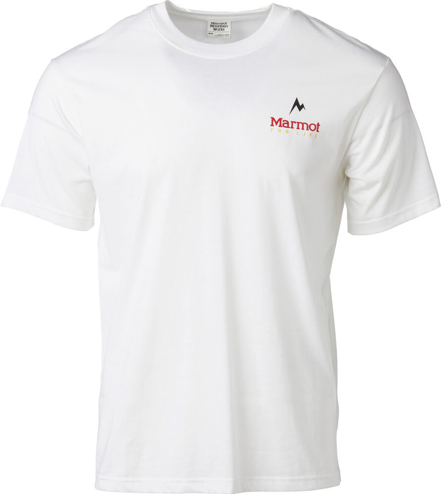 Marmot for life camiseta montaña manga corta hombre Blanco (XXL)