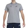 Bullpadel cente polo tenis manga corta hombre Gris (XXL)