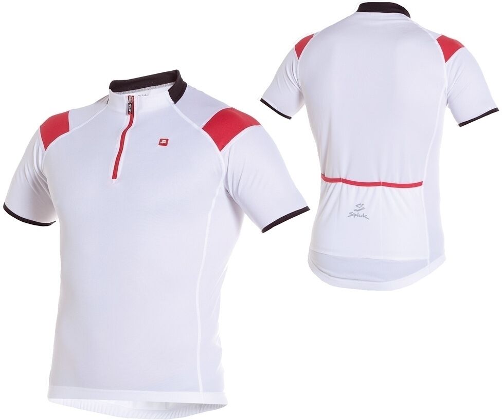 Spiuk Maillot manga corta hombre maillot cp2 fs hombre 15 blanco/rojo/neg