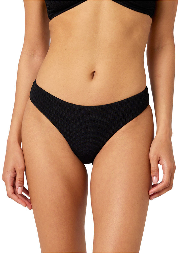 Rip Curl custom rib full braga bikini Negro (XS)