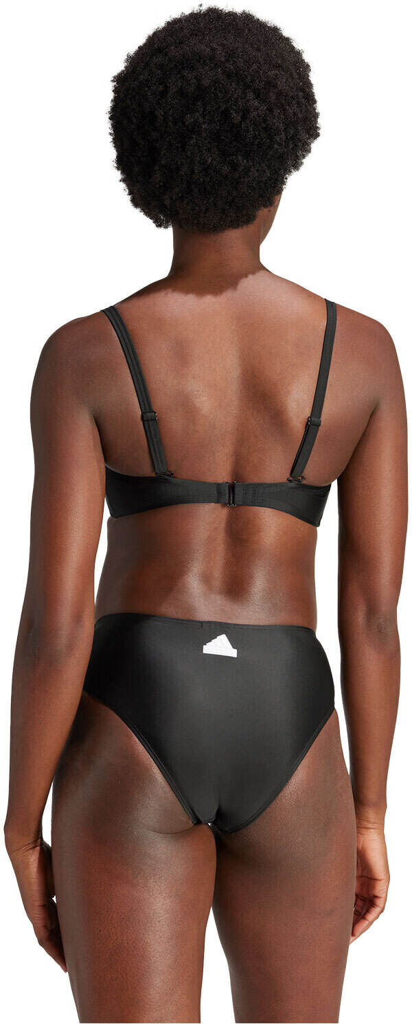 Adidas icon ban parte de arriba bikini Negro (48)