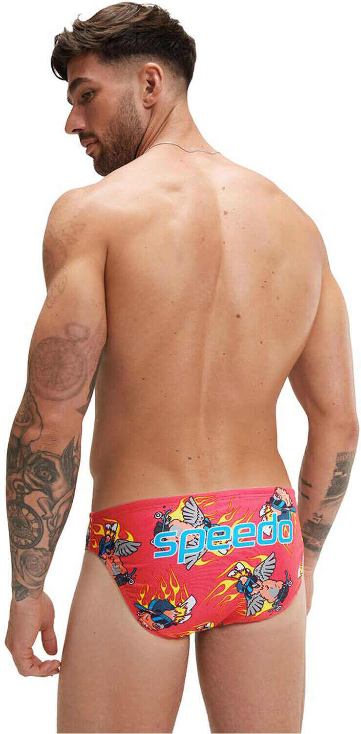 Speedo fundies bañador natación hombre Rosa (32)