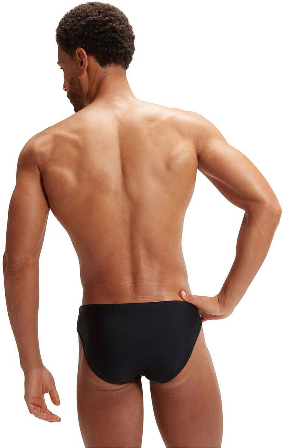 Speedo medley logo bañador natación hombre Negro (32)