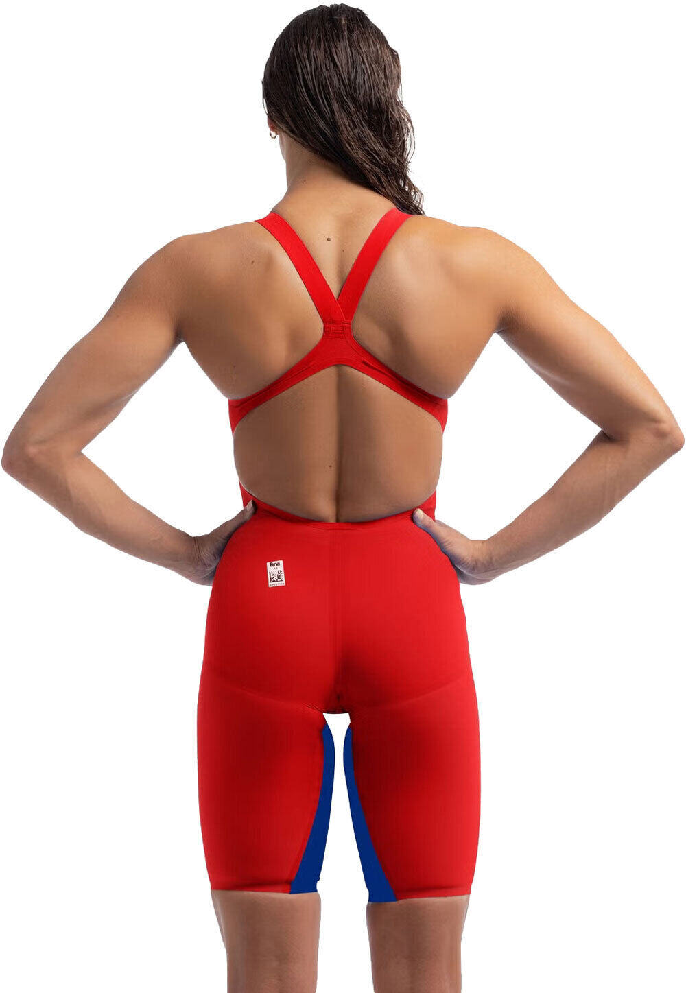 Speedo fastskin lzr pure valor 20 bañador natación mujer Rojo (23)