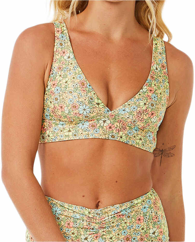 Rip Curl sea of dreams parte de arriba bikini Multicolor (XS)