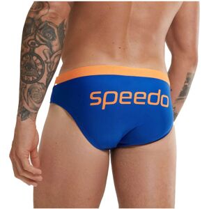 Speedo logo 7cm brief bañador natación hombre Azul (36)