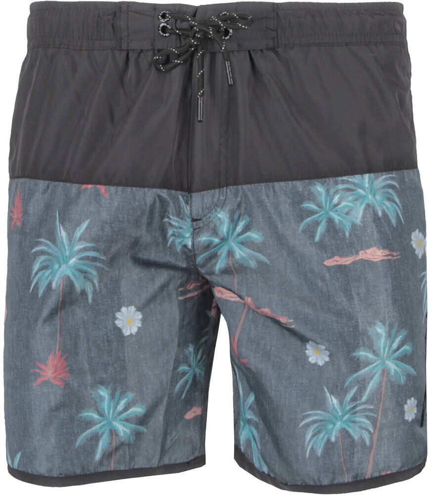 Losan palm bañador playa hombre Gris (XL)