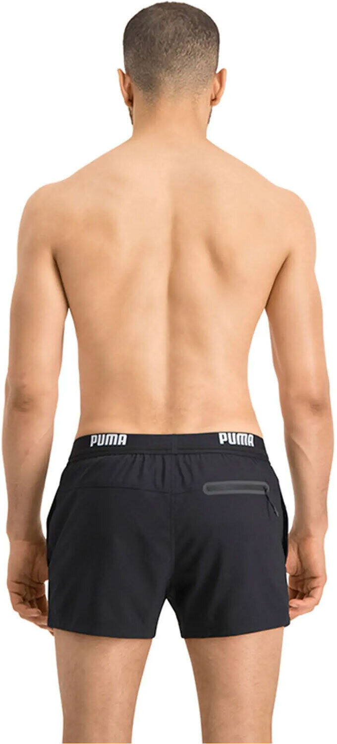 Puma swim logo bañador playa hombre Negro (XL)