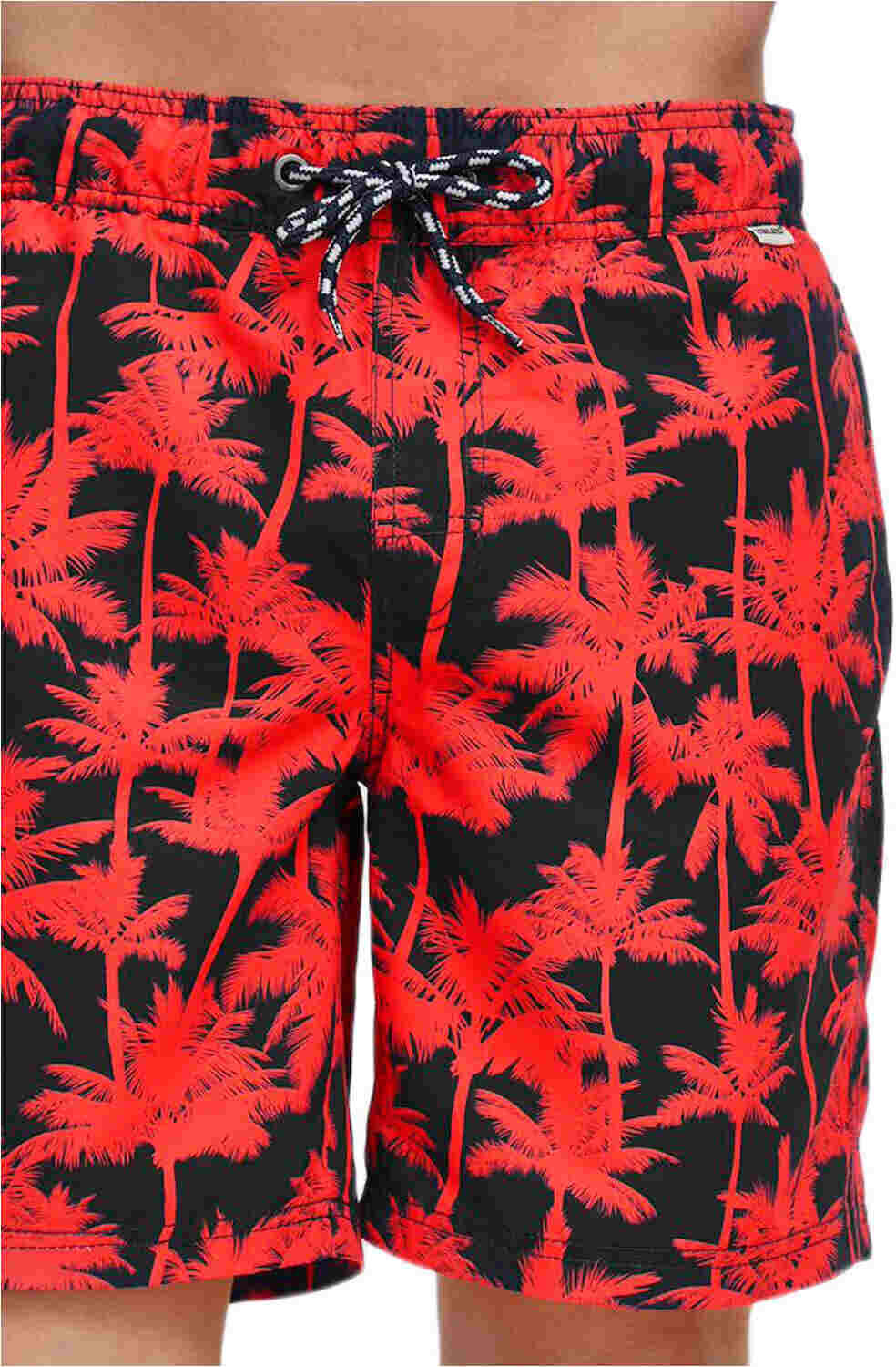 Blend big palms bañador playa hombre Rojo (XL)