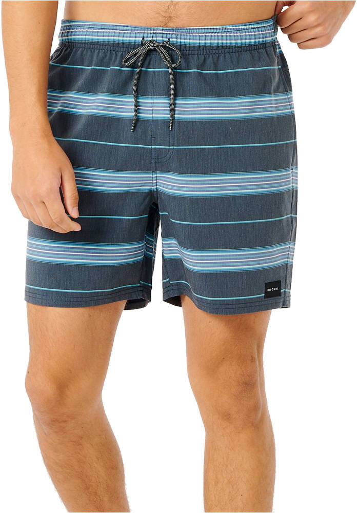 Rip Curl pacifi rinse stripe volley bañador playa hombre Marino