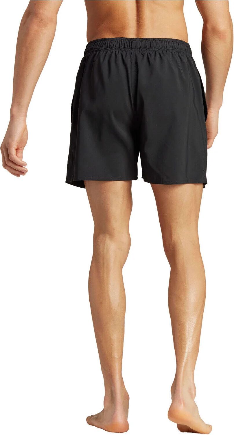 Adidas solid clx short-length bañador natación hombre Negro (L)