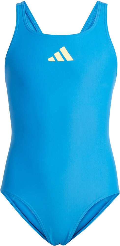 Adidas solid small logo bañador natación niña Azul (128)