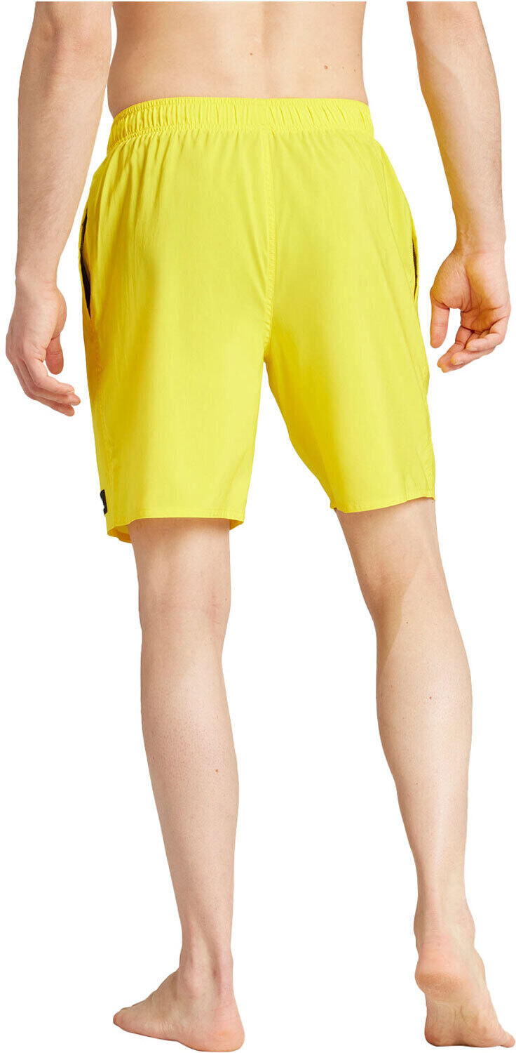 Adidas solid clx bañador playa hombre Amarillo (M)