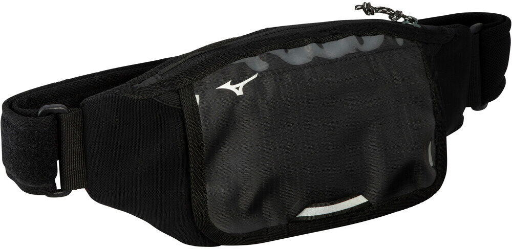 Mizuno waist pouch m riñonera Negro (UNICA)