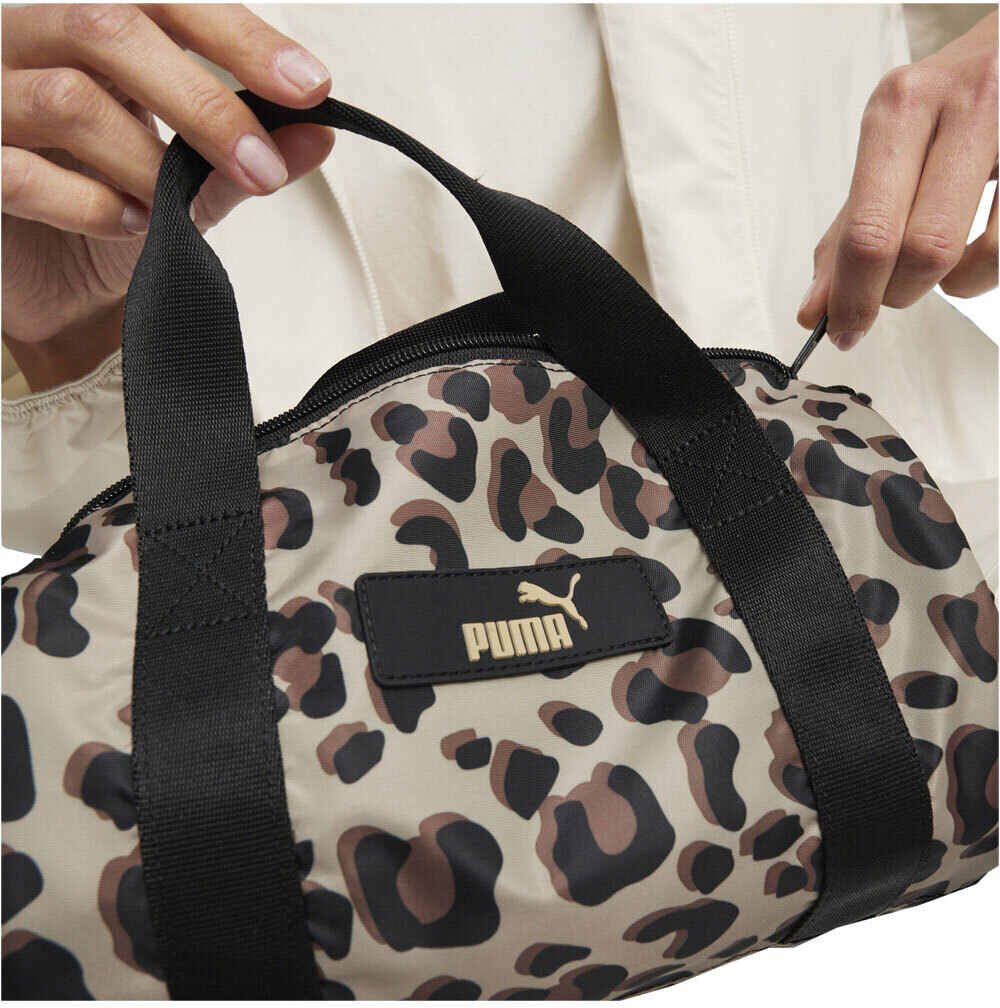 Puma core pop barrel bolso paseo mujer Beige (OSFA)