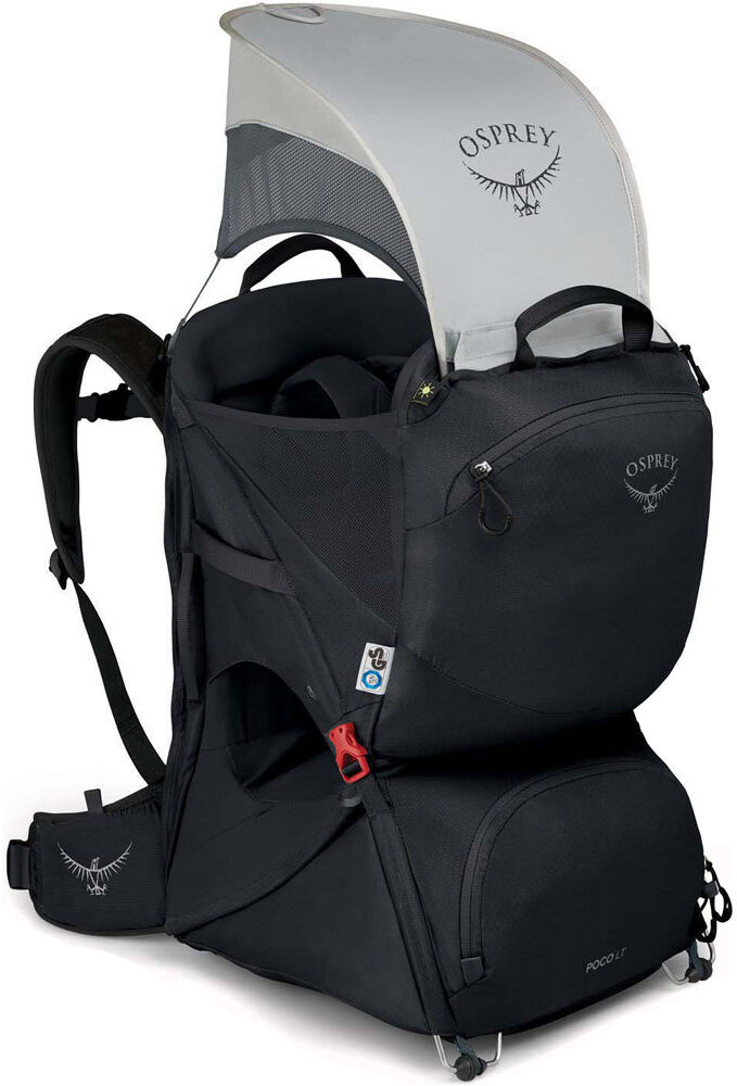 Osprey poco lt child carrier mochila portabebés montaña Negro (UNICA)