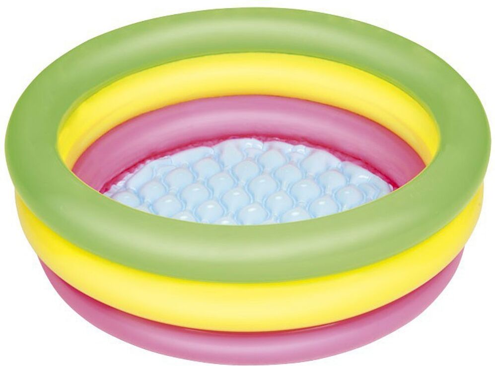 Bestway Piscinas e hinchables piscina 3 anillos colores summer