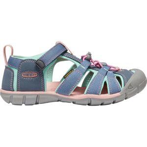 Keen seacamp ii cnx sandalias trekking niño Azul (6)