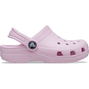 Crocs classic clog zueco niño Rosa (10)