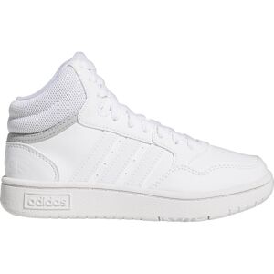 Adidas hoops 30 mid zapatilla moda niño Blanco (28)