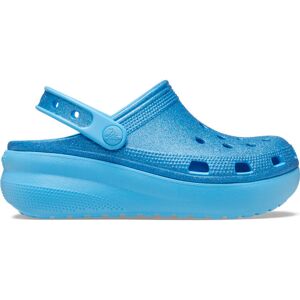 cls crocs glitter cutie cg zueco niño Azul (11)