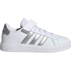 Adidas grand court lifestyle court elastic lace and top strap zapatilla moda niño Blanco (4,5)