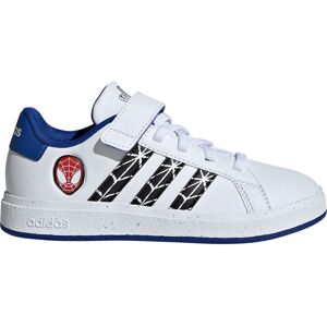 Adidas grand court spider-man zapatilla moda niño Blanco (3)