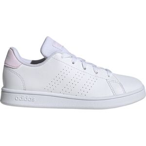 Adidas advantage zapatilla moda niño Blanco (34)