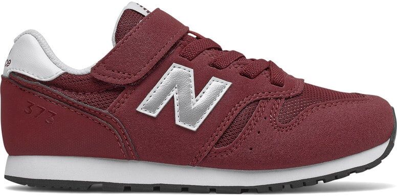 New Balance 373 bungee lace with top strap zapatilla moda niño Granate (13)