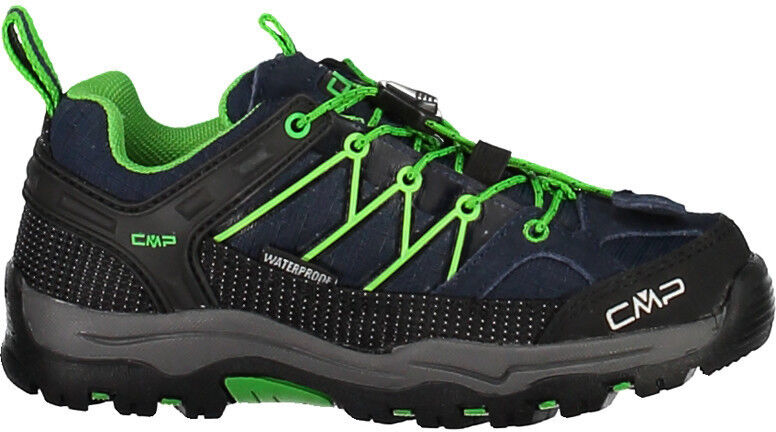 Cmp kids rigel low trekking shoes wp zapatilla trekking niño Verde (40)