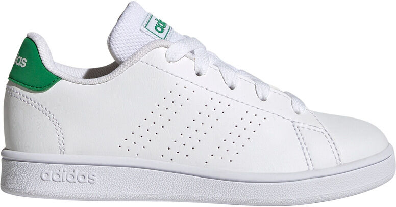 Adidas advantage lifestyle court lace zapatilla moda niño Blanco (32)