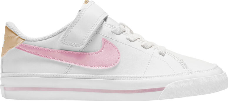 Nike court legacy zapatilla moda niño Blanco (11)