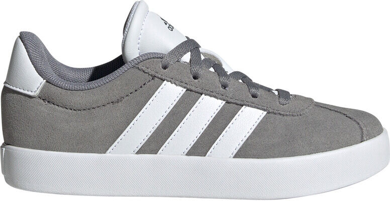 Adidas vl court 30 zapatilla moda niño Gris (3,5)