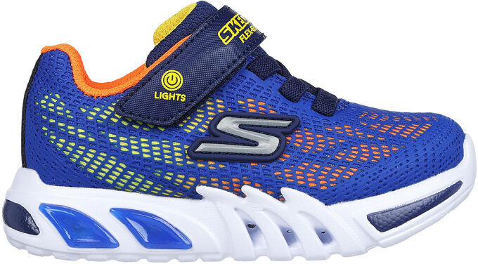 Skechers flex-glow elite-vorlo zapatilla multideporte bebe Azul (24)